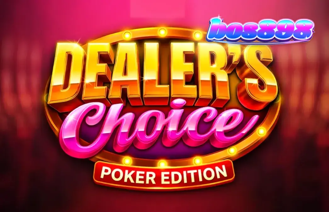 Tampilan visual meja poker hijau dalam slot Dealer’s Choice: Poker Edition