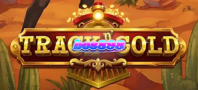 Tampilan visual mesin slot Track n’ Gold dengan tema petualangan klasik.